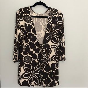 CABI - - Floral Wrap Dress